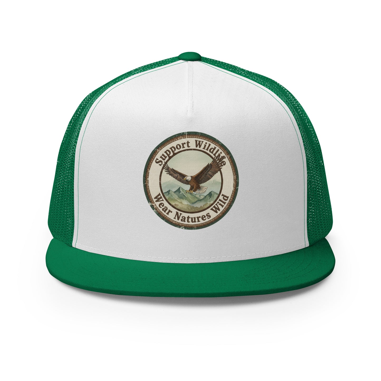 Support Wild Life Trucker Hat | Nature-Inspired Cap | Wear Nature's Wild
