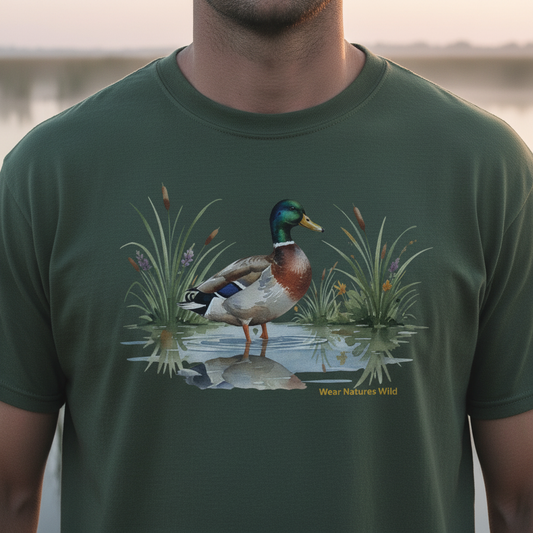 Mallard Duck Hunter Military Green Alternate Ad