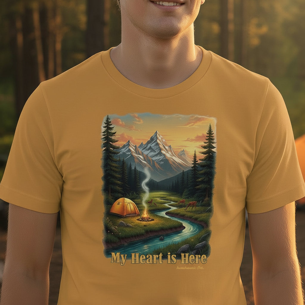 My Heart is Here - Rugged Outdoor Model