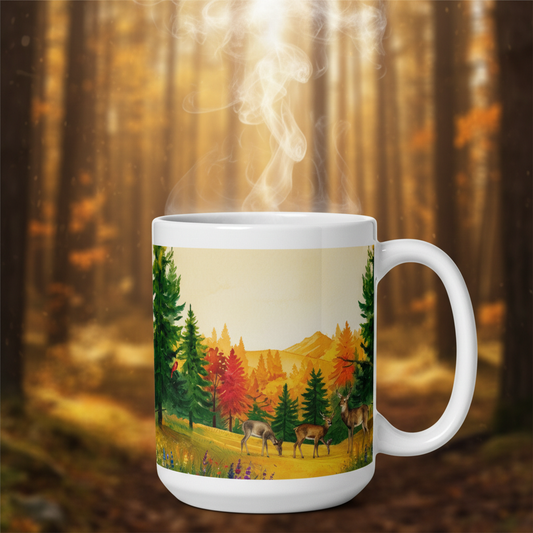 Peaceful Valley Mug — Macro Close-Up