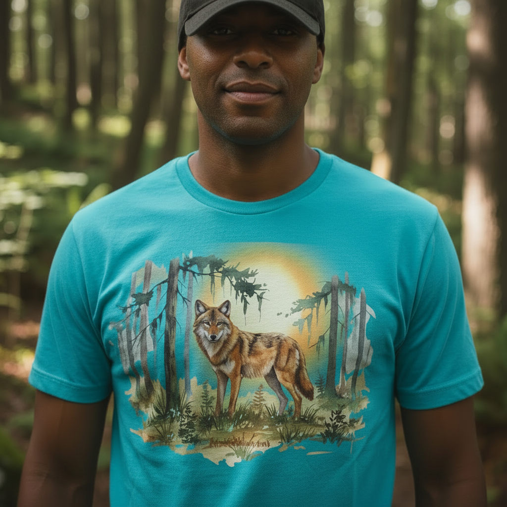 Red Wolf Tee - 1:1 Facebook Ad