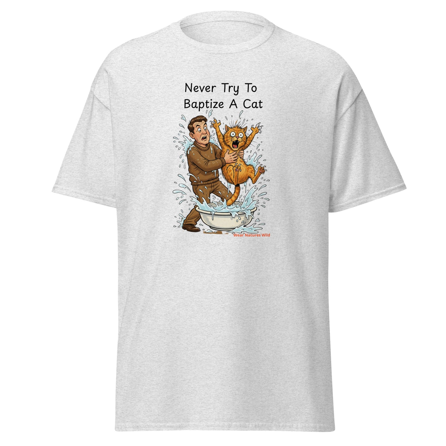 Humorous Cat T-Shirt | Funny Pet Lover Tee | Wear Nature's Wild