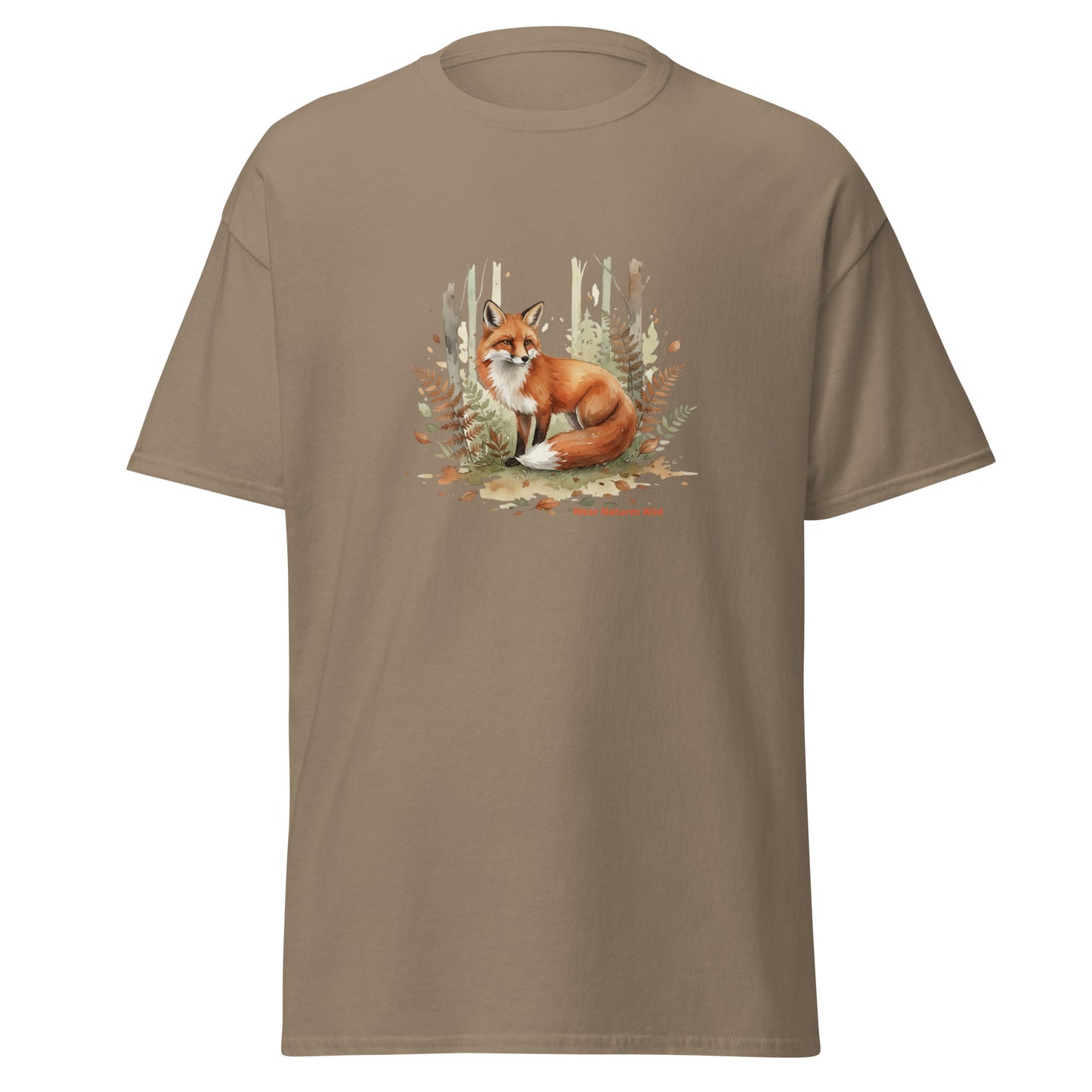 High Country Nature T-Shirt | Mountain Wildlife Watercolor Art | Wear Nature's Wild