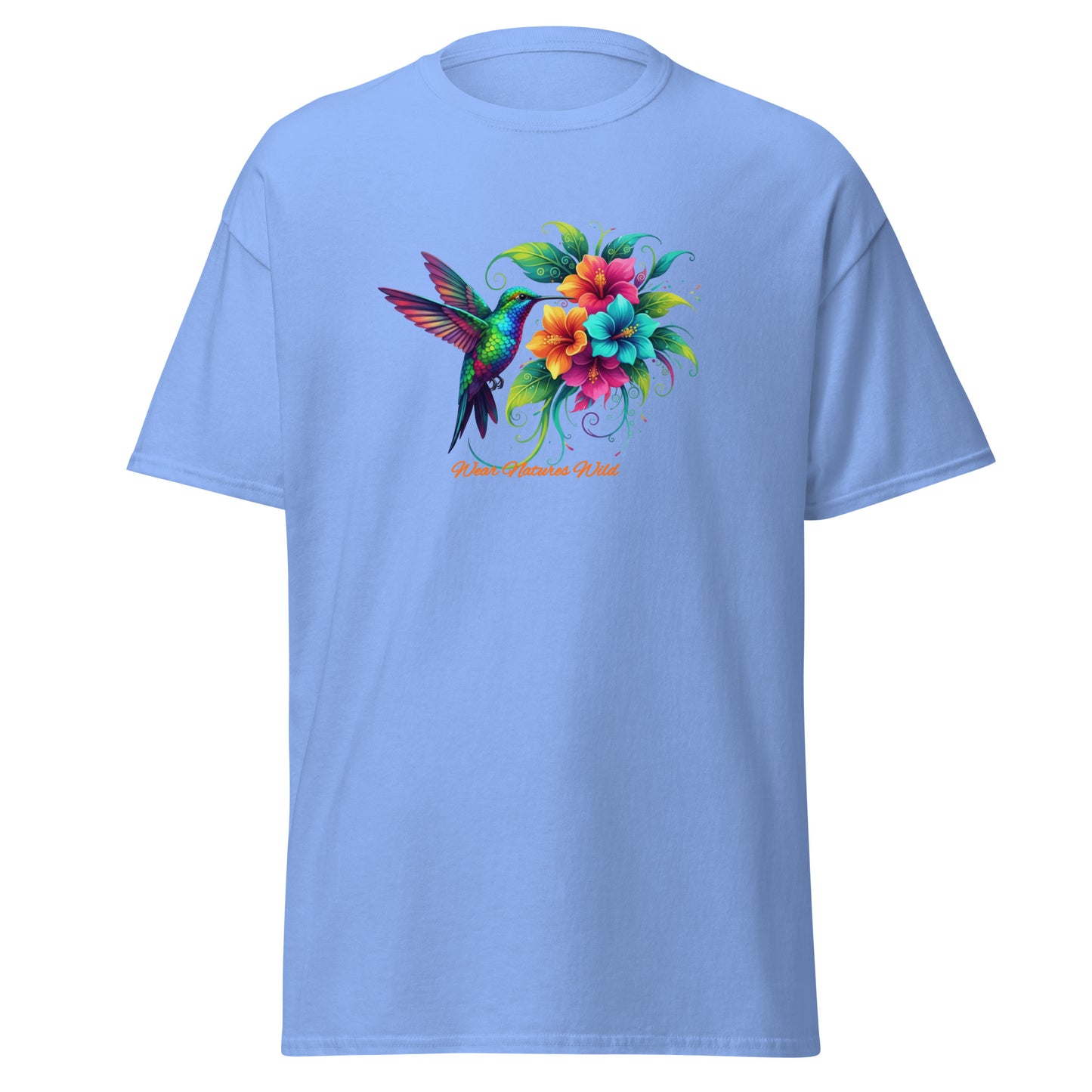 Hummingbird Wildlife T-Shirt | Premium Bird Art Nature Apparel | Wear Nature's Wild