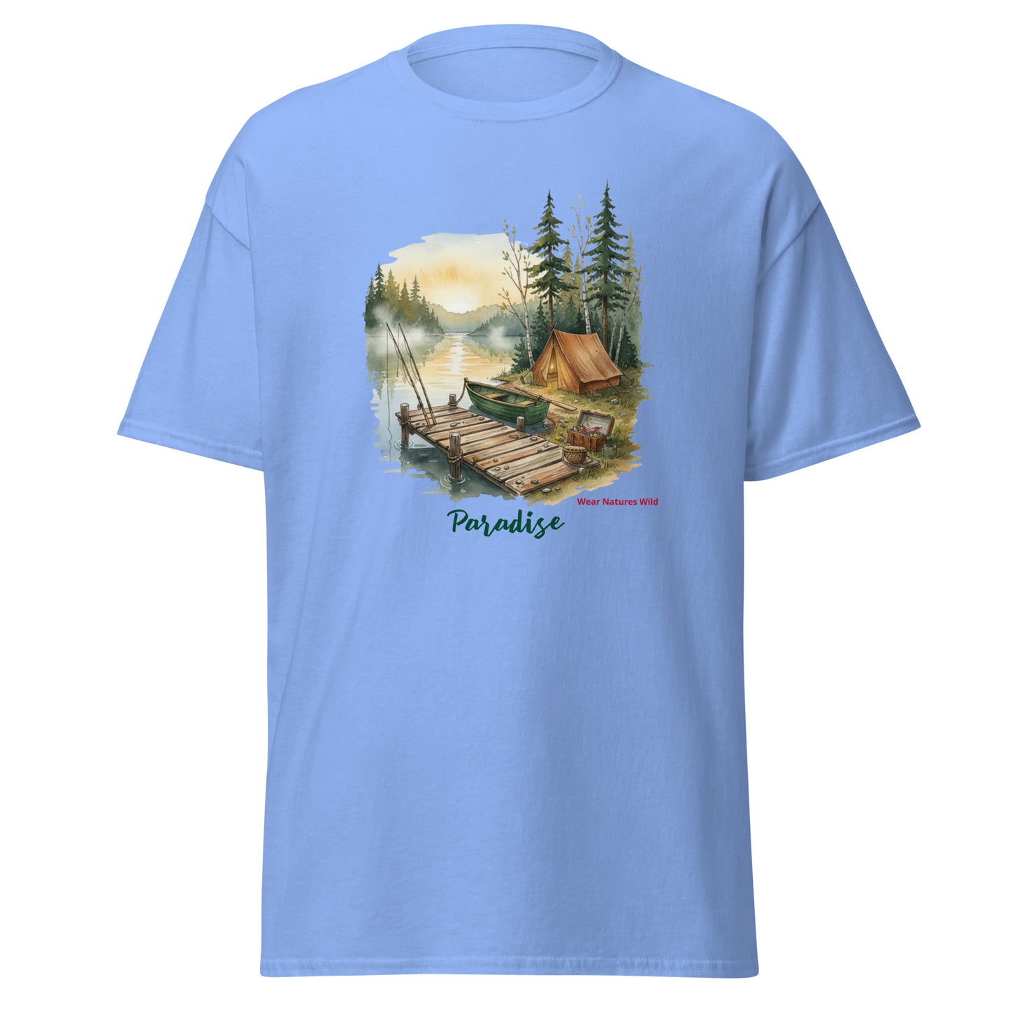 Wild Life Camping Nature T-Shirt | Outdoor Wildlife Art Design | Wear Nature's Wild