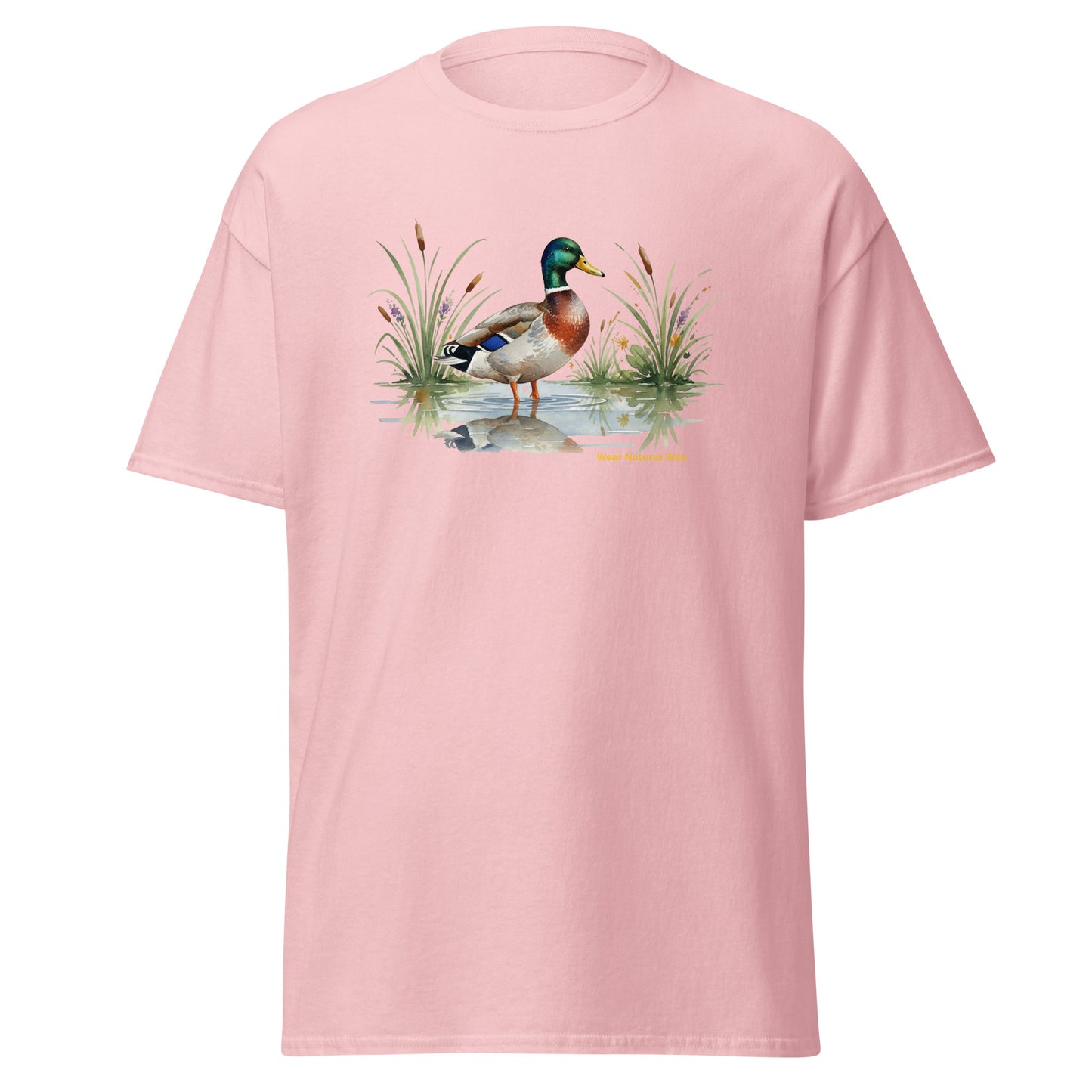Mallard Duck Watercolor T-Shirt | Duck Hunting Wildlife Apparel | Wear Nature's Wild