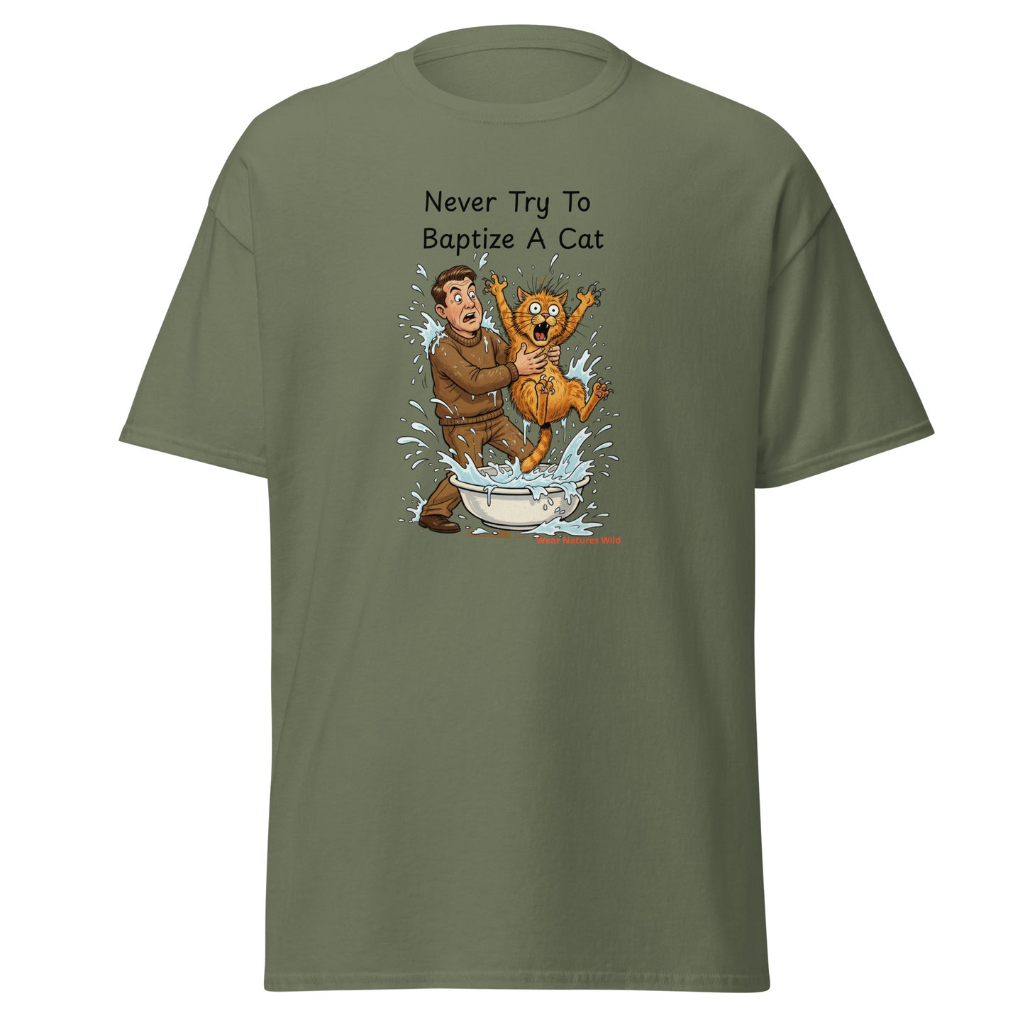 Cat Lover Gift T-Shirt | Humorous Pet Quote Tee | Wear Nature's Wild