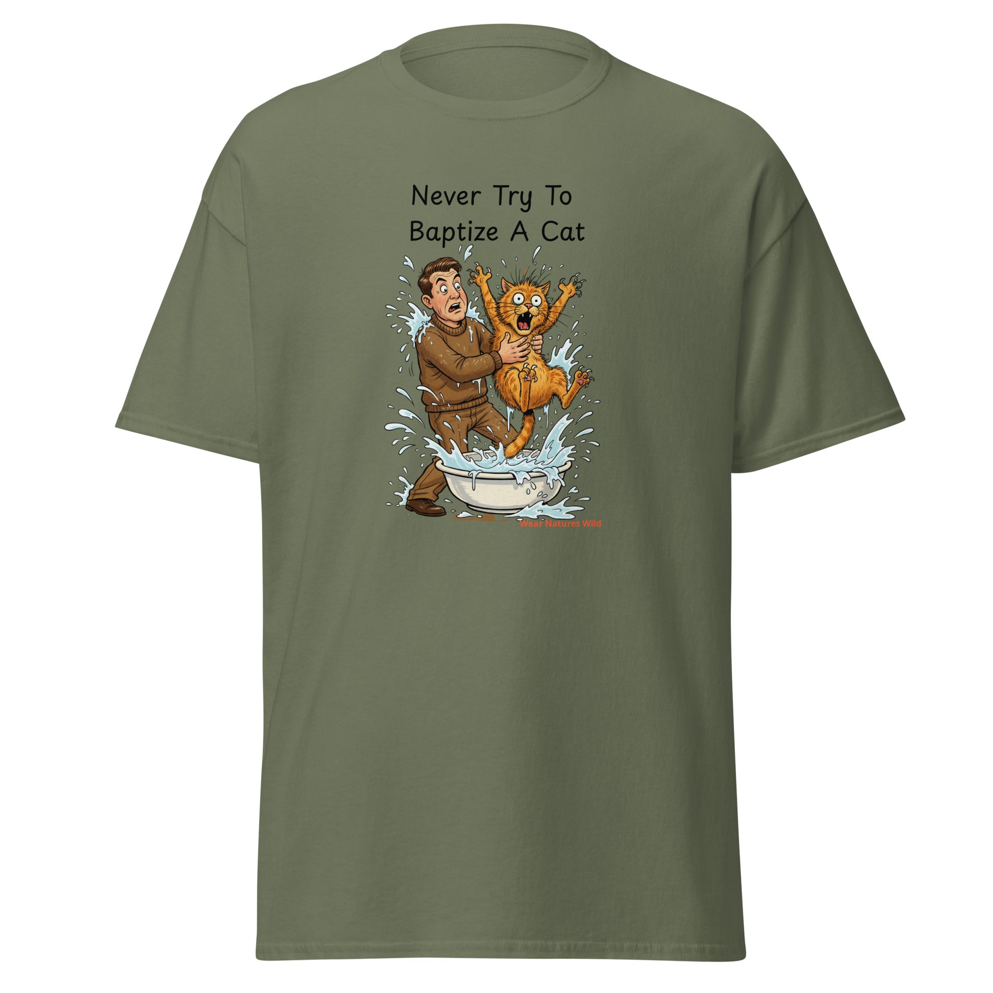 Cat Lover Gift T-Shirt | Humorous Pet Quote Tee | Wear Nature's Wild