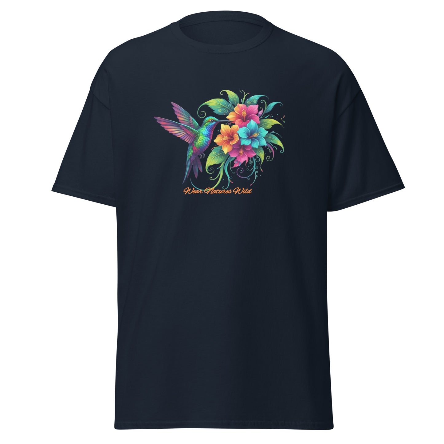 Wildlife Hummingbird Tee | Premium Nature-Inspired Art T-Shirt | Wear Nature's Wild