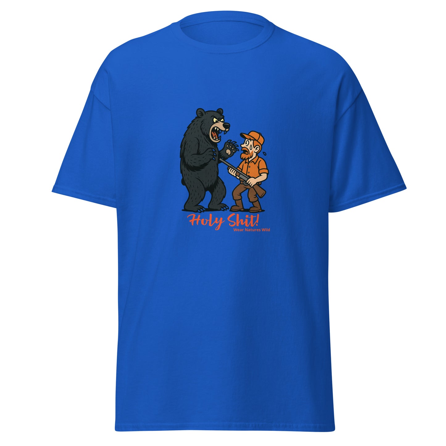 Bear Humor Nature T-Shirt | Premium Funny Outdoor Apparel | Wear Nature's Wild