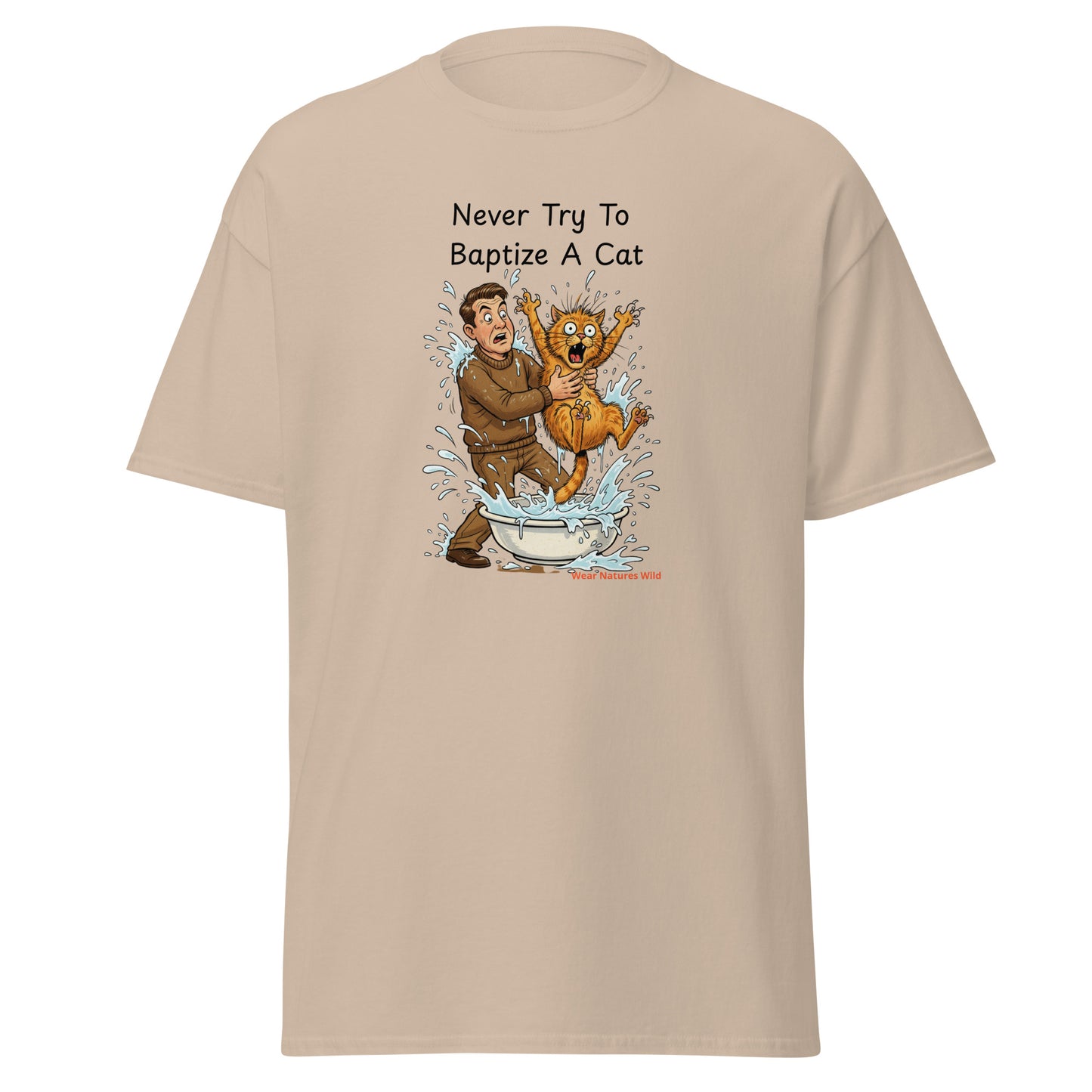Sarcastic Cat T-Shirt | Funny Pet Humor Nature Apparel | Wear Nature's Wild