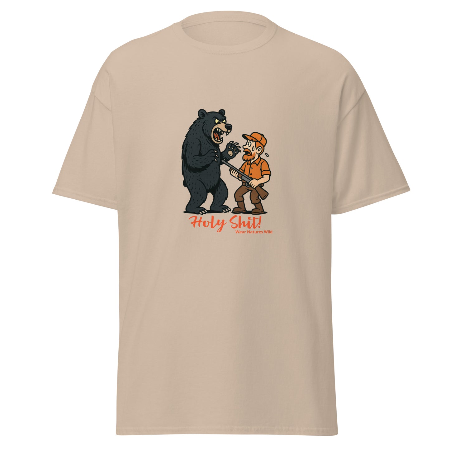 Bear Encounter Humor Tee | Funny Wildlife Nature Apparel | Wear Nature's Wild