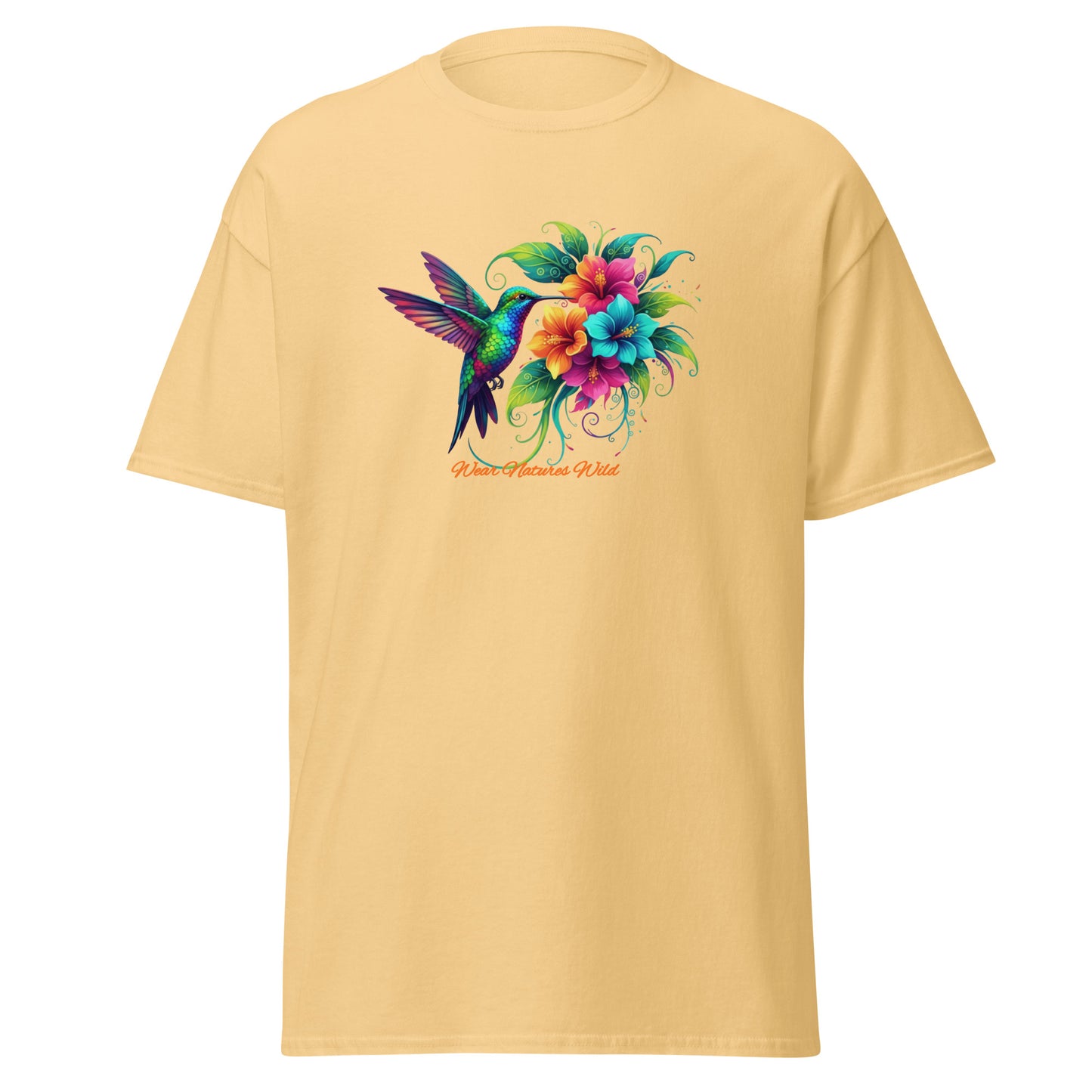 Hummingbird T-Shirt | Premium Wildlife Art Tee for Nature Lovers | Wear Nature's Wild