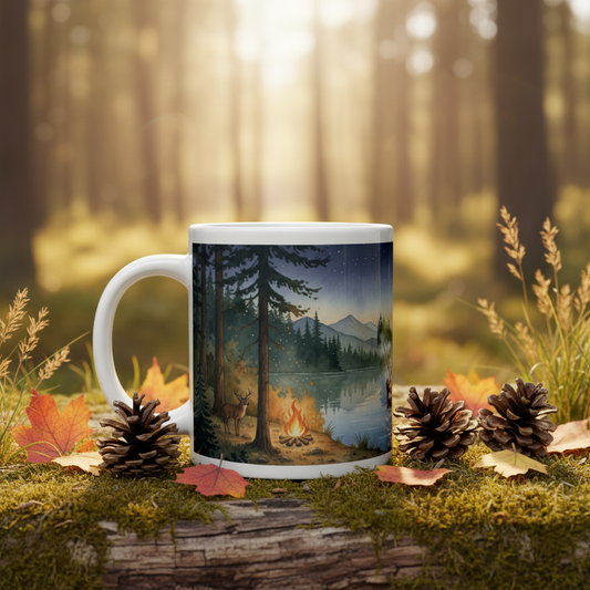 Wildlife Camping Mug – Nature Close-Up
